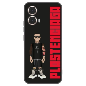 Picasee Μαύρη θήκη σιλικόνης για Motorola Moto G85 - Tomáš Rajchl