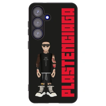 Picasee Μαύρη θήκη σιλικόνης για Samsung Galaxy S25 5G - Tomáš Rajchl