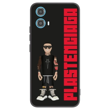 Picasee Μαύρη θήκη σιλικόνης για Motorola Moto G34 5G - Tomáš Rajchl