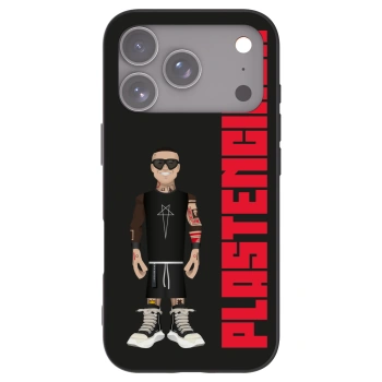 Picasee Μαύρη θήκη σιλικόνης για Apple iPhone 17 Pro - Tomáš Rajchl