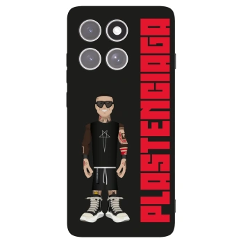 Picasee Μαύρη θήκη σιλικόνης για Motorola Edge 60 Pro - Tomáš Rajchl