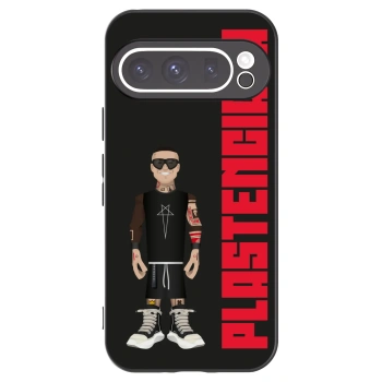Picasee Μαύρη θήκη σιλικόνης για Google Pixel 9 Pro XL - Tomáš Rajchl