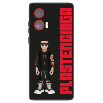 Picasee Μαύρη θήκη σιλικόνης για Motorola Edge 50 Fusion - Tomáš Rajchl