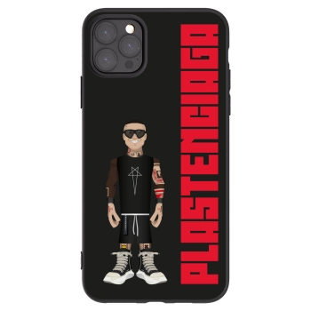 Picasee Μαύρη θήκη σιλικόνης για Apple iPhone 11 Pro Max - Tomáš Rajchl