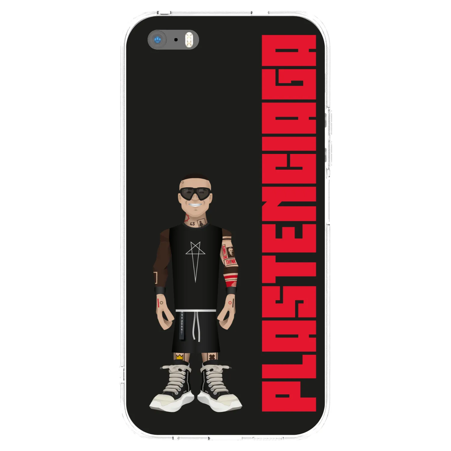 Picasee διαφανής θήκη σιλικόνης Apple iPhone 5/5S/SE - Tomáš Rajchl