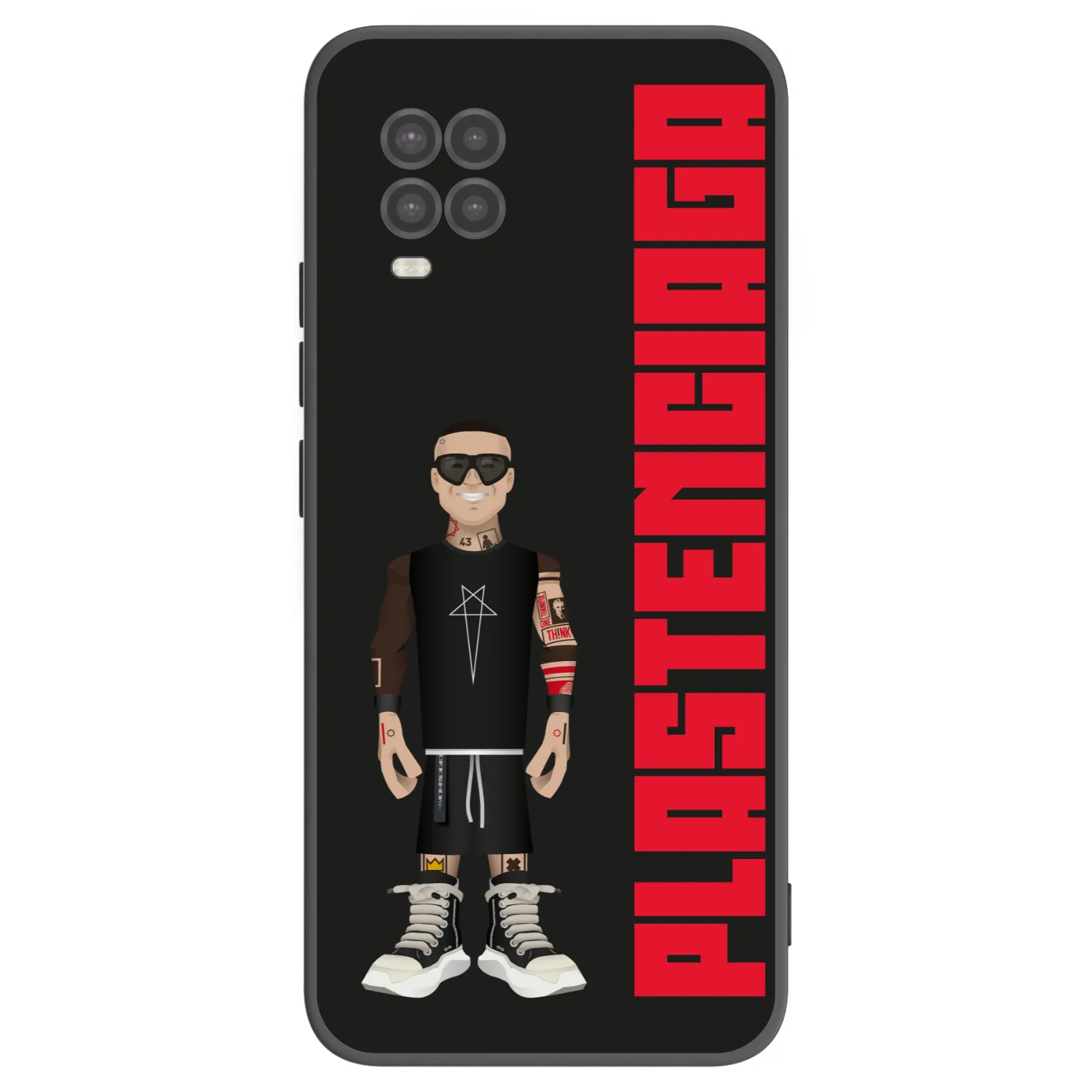 Picasee Μαύρη θήκη σιλικόνης για Xiaomi Mi 10 Lite - Tomáš Rajchl