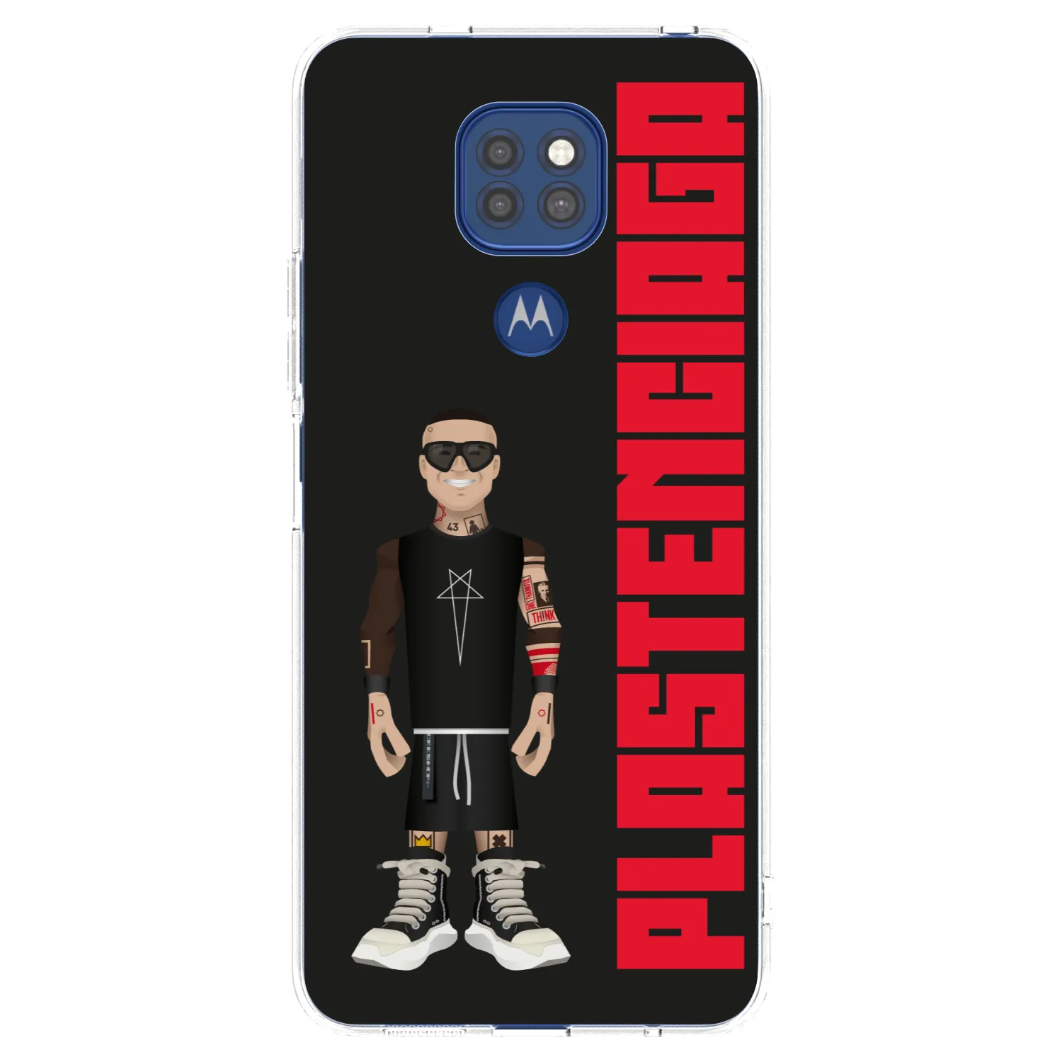 Picasee διαφανής θήκη σιλικόνης Motorola Moto G9 Play - Tomáš Rajchl