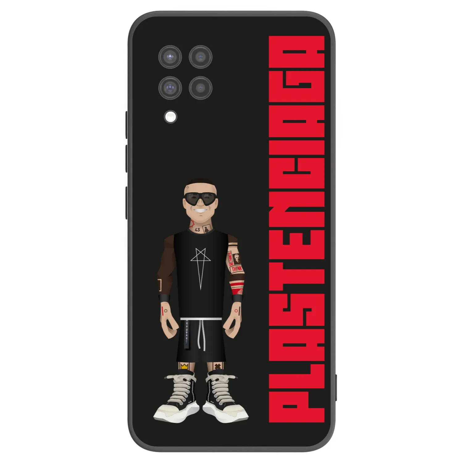 Picasee Μαύρη θήκη σιλικόνης για Samsung Galaxy A42 A426B - Tomáš Rajchl