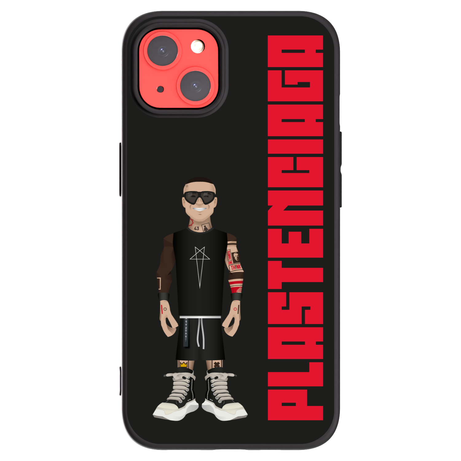 Picasee Μαύρη θήκη σιλικόνης για Apple iPhone 13 - Tomáš Rajchl