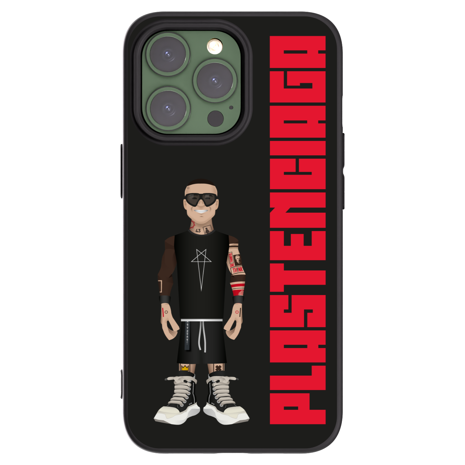 Picasee Μαύρη θήκη σιλικόνης για Apple iPhone 13 Pro - Tomáš Rajchl