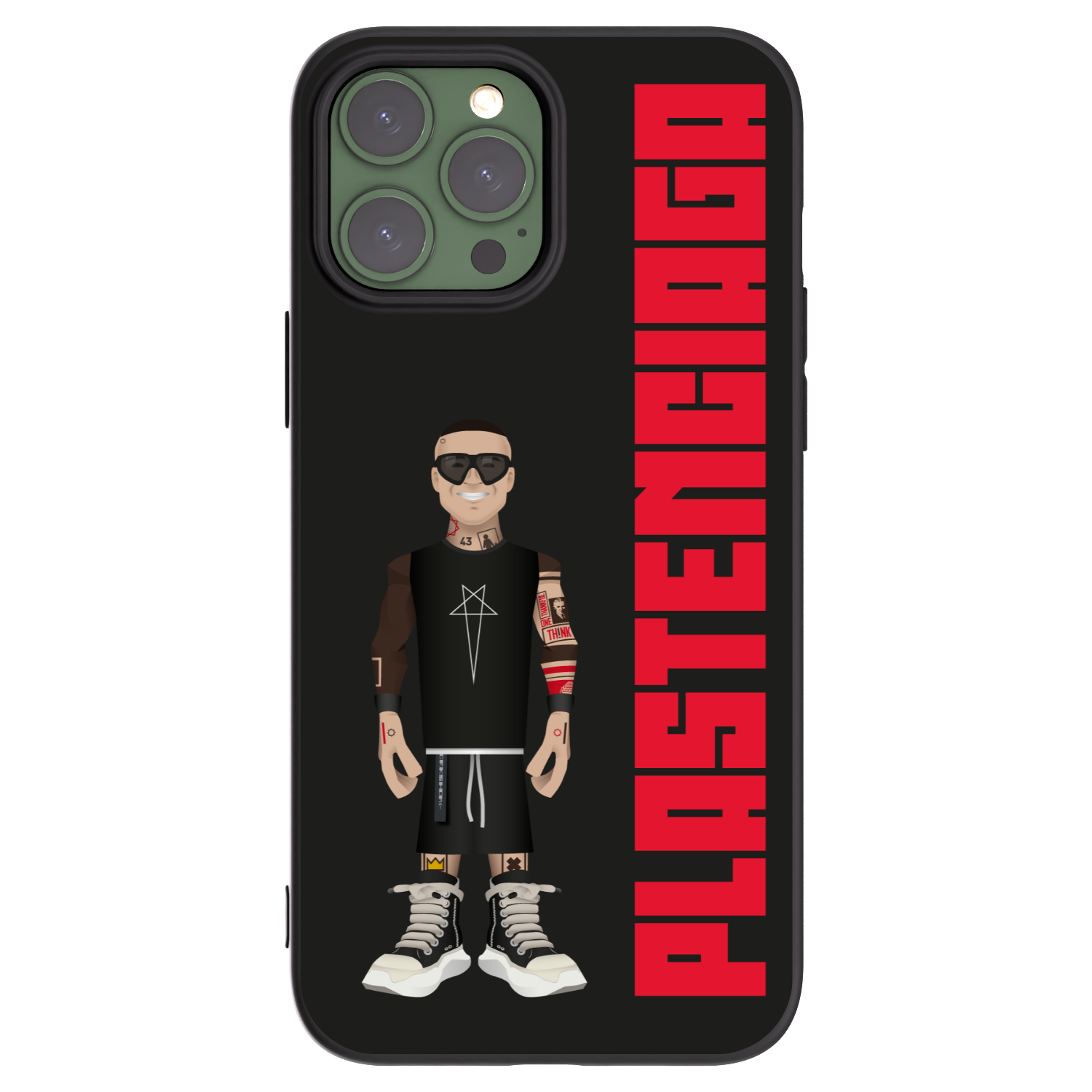 Picasee Μαύρη θήκη σιλικόνης για Apple iPhone 13 Pro Max - Tomáš Rajchl