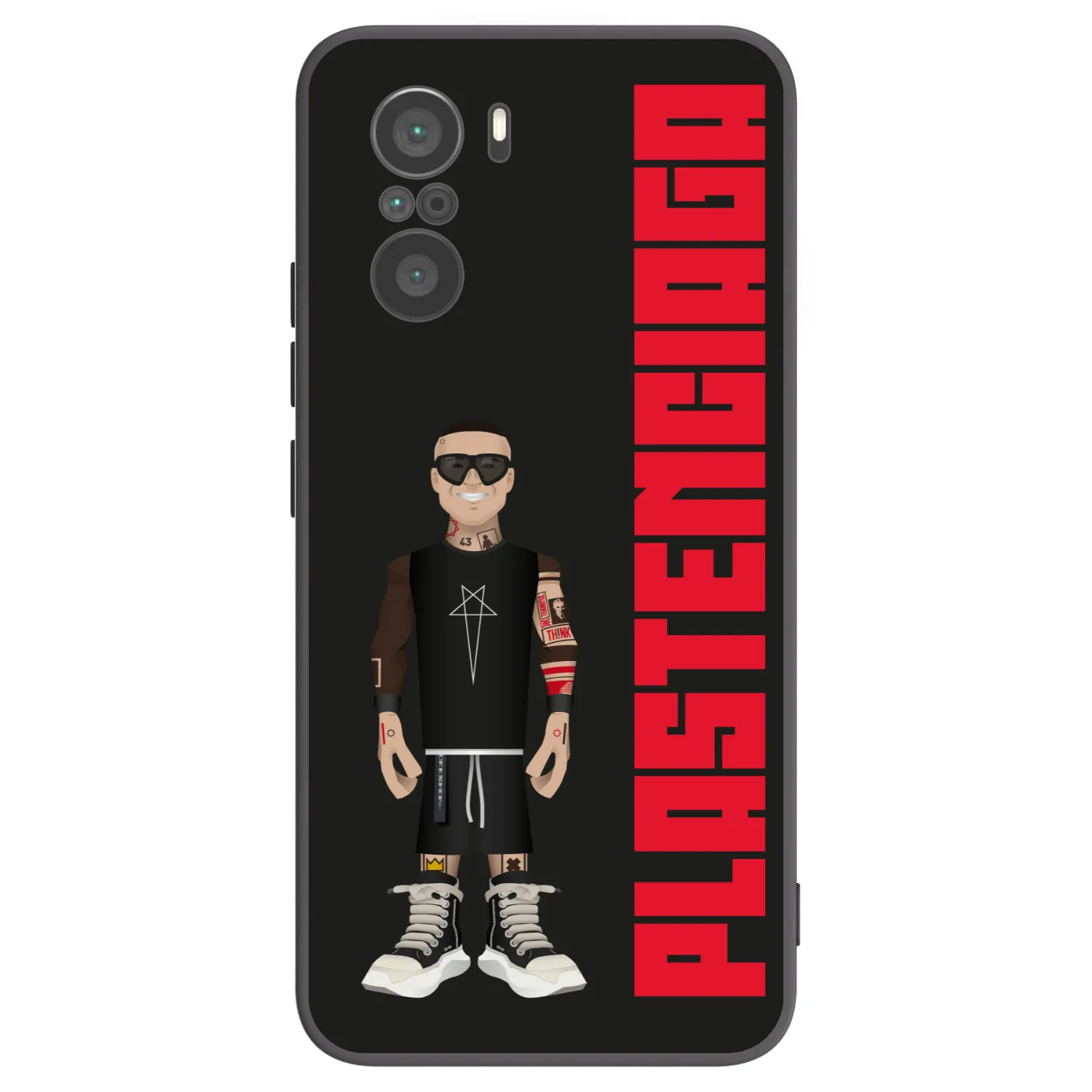 Picasee Μαύρη θήκη σιλικόνης για Xiaomi Poco F3 - Tomáš Rajchl