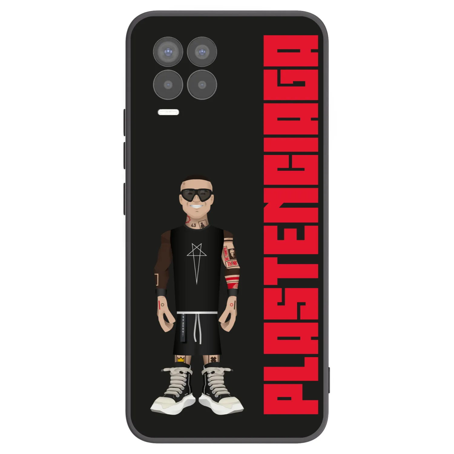 Picasee Μαύρη θήκη σιλικόνης για Realme 8 Pro - Tomáš Rajchl