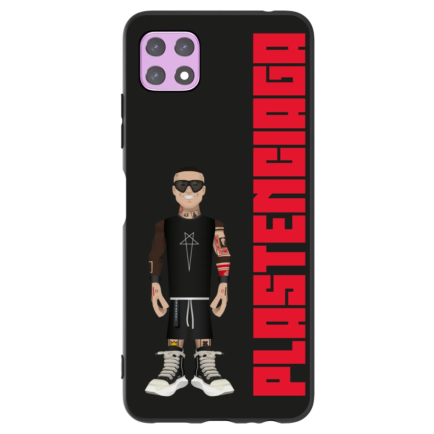Picasee Μαύρη θήκη σιλικόνης για Samsung Galaxy A22 A226B 5G - Tomáš Rajchl