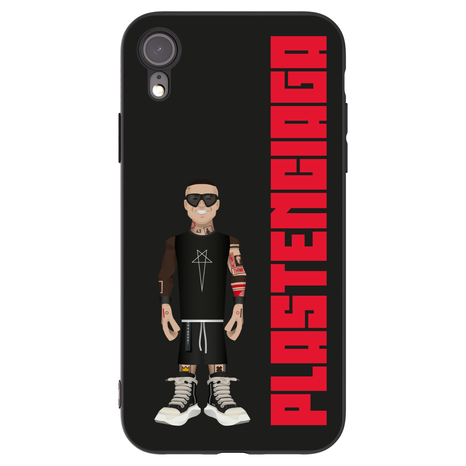 Picasee Μαύρη θήκη σιλικόνης για Apple iPhone XR - Tomáš Rajchl