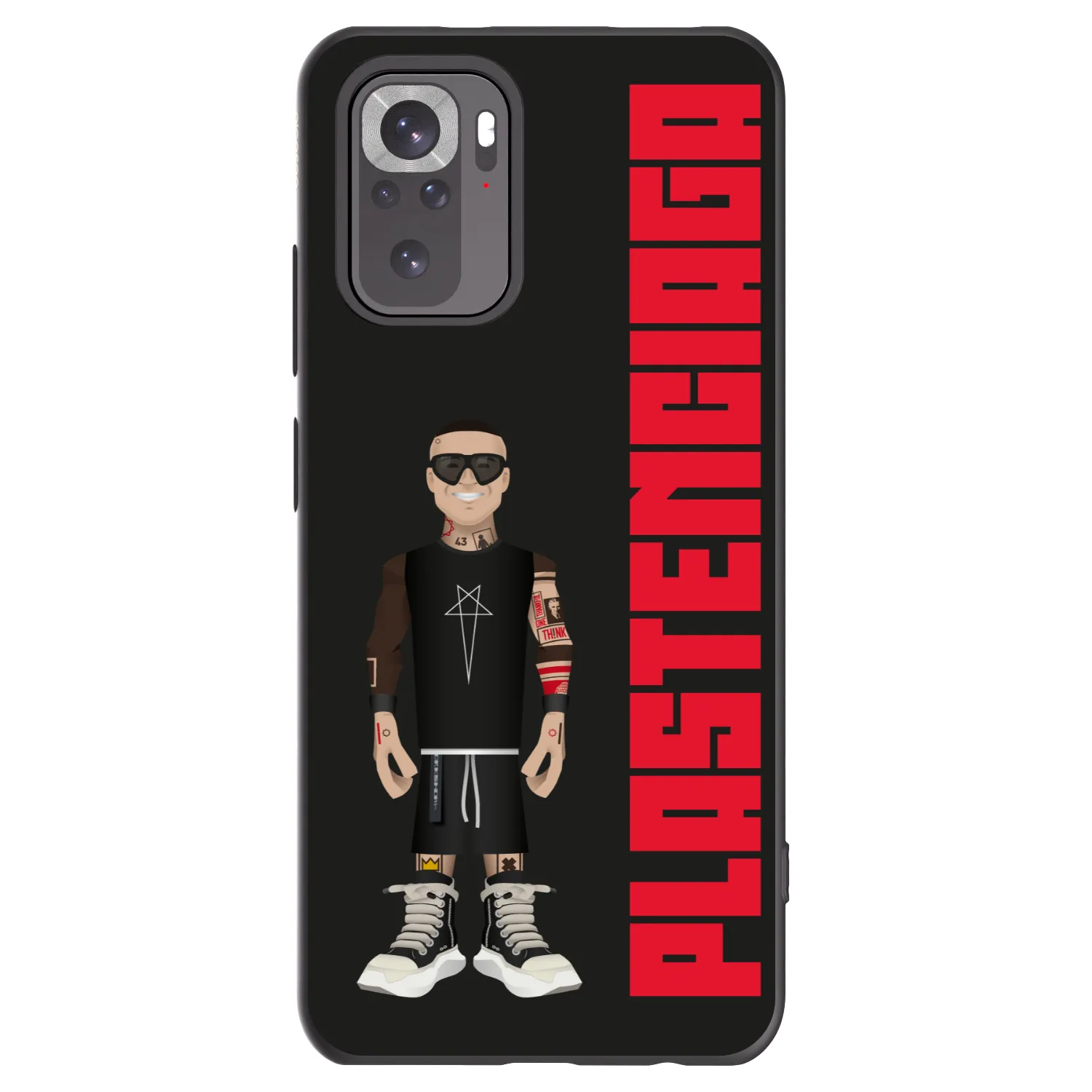 Picasee Μαύρη θήκη σιλικόνης για Xiaomi Redmi Note 11S 4G - Tomáš Rajchl