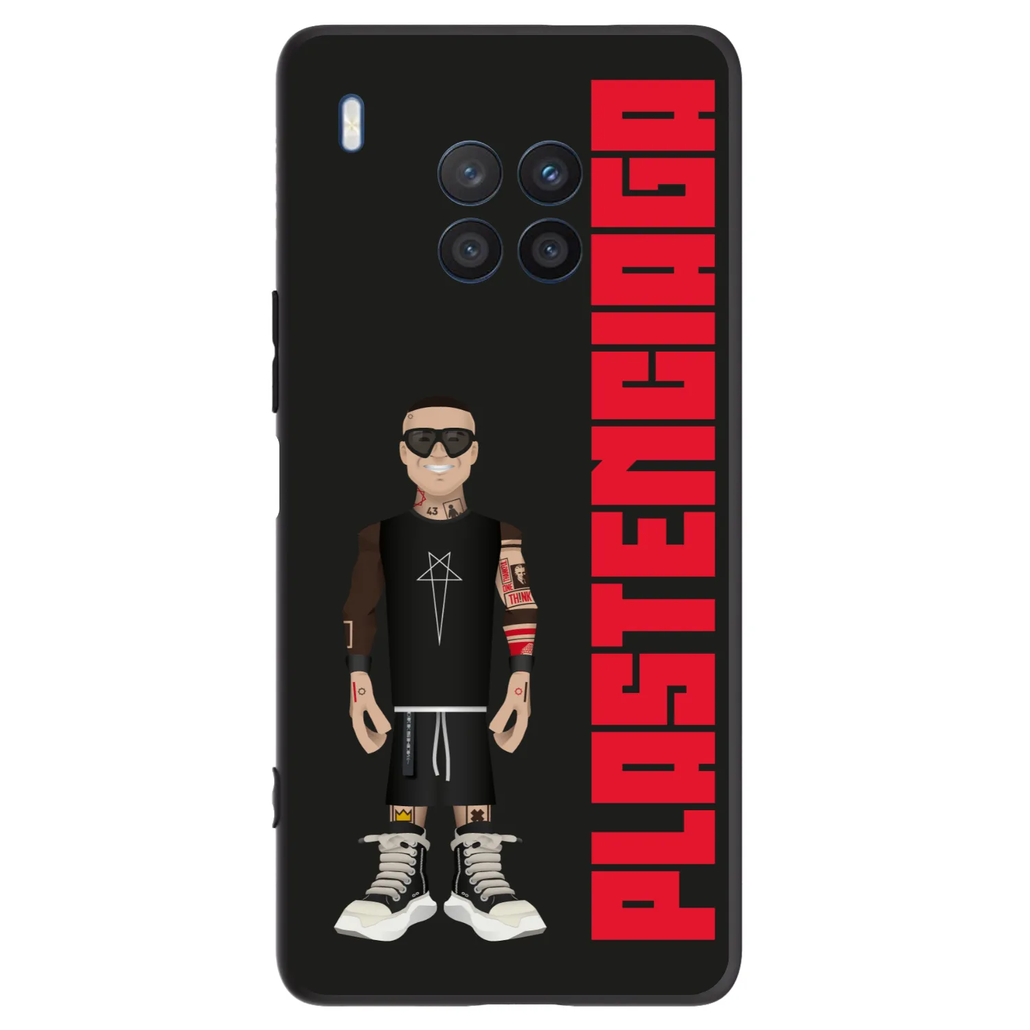 Picasee Μαύρη θήκη σιλικόνης για Honor 50 Lite - Tomáš Rajchl