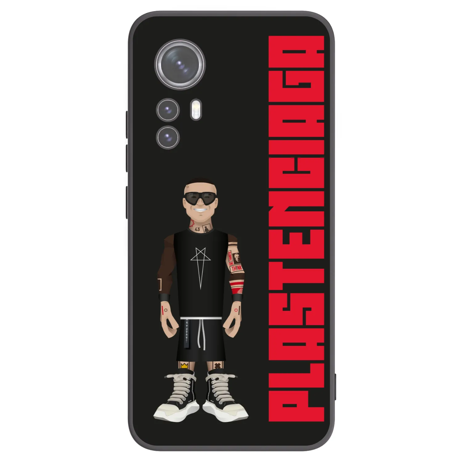 Picasee Μαύρη θήκη σιλικόνης για Xiaomi 12X - Tomáš Rajchl