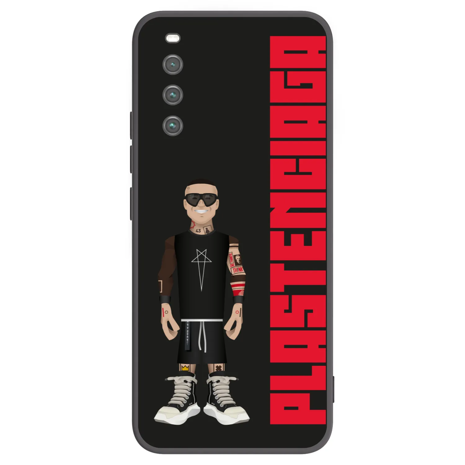 Picasee Μαύρη θήκη σιλικόνης για Sony Xperia 10 IV 5G - Tomáš Rajchl