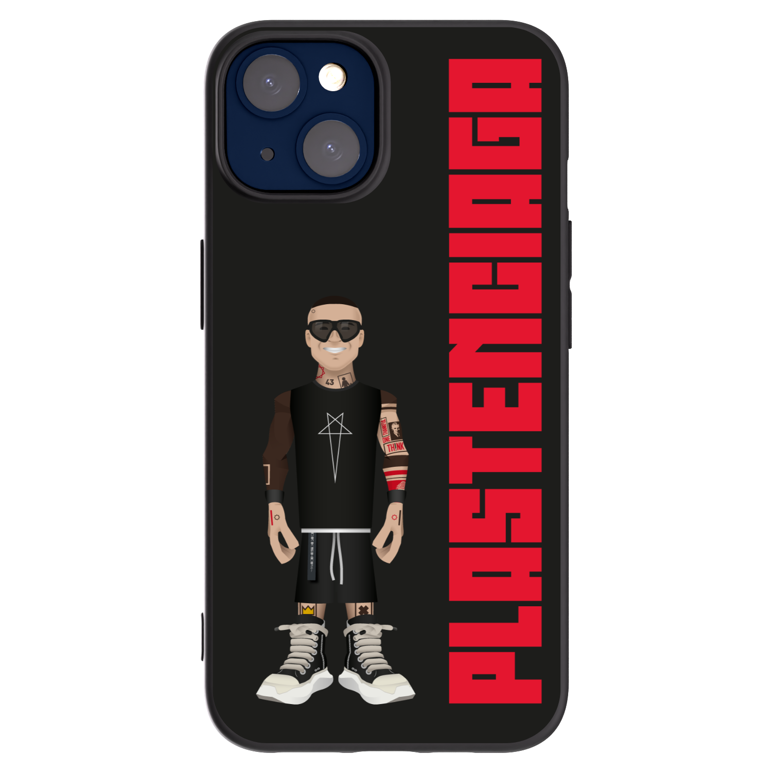 Picasee Μαύρη θήκη σιλικόνης για Apple iPhone 14 - Tomáš Rajchl