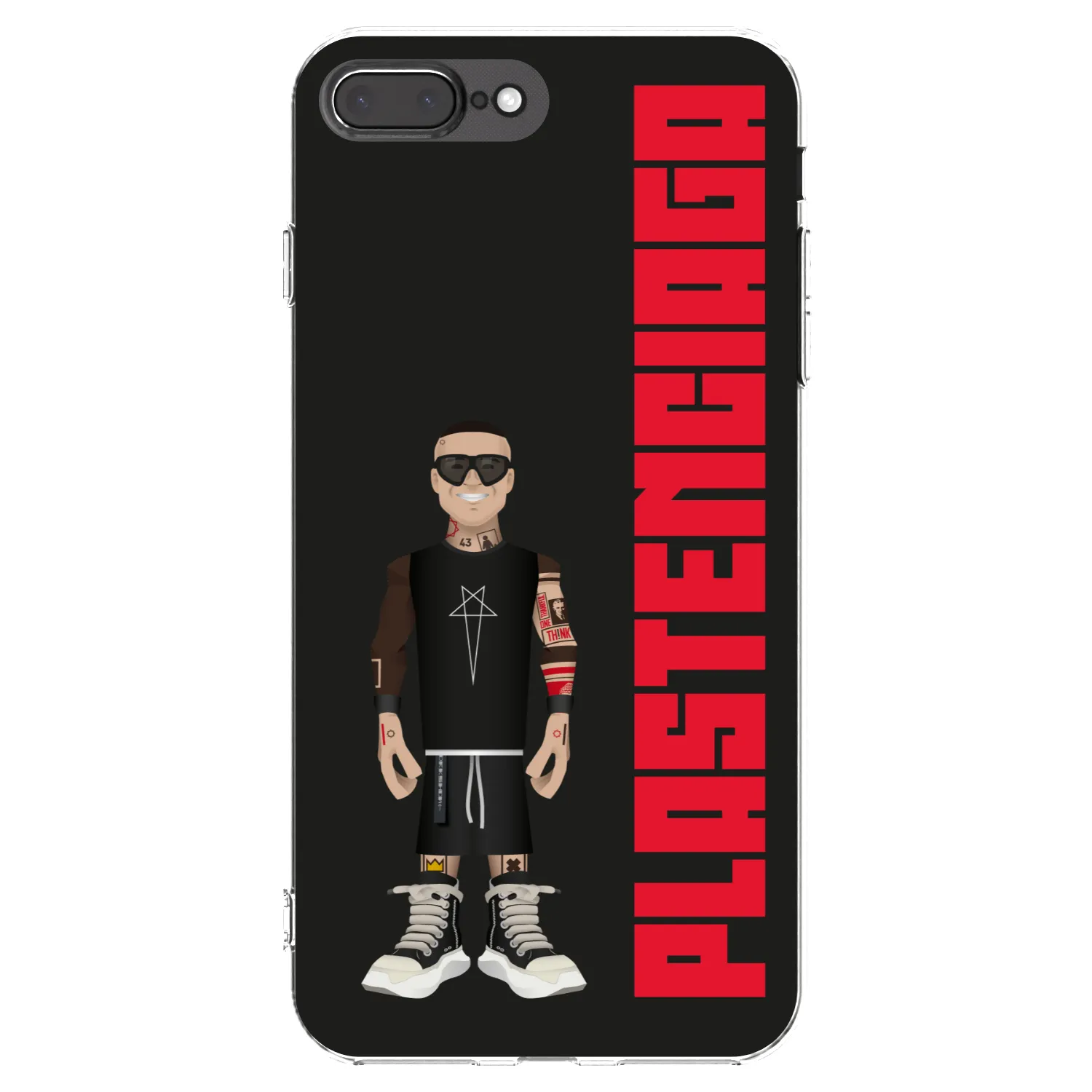Picasee διαφανής θήκη σιλικόνης Apple iPhone 8 Plus - Tomáš Rajchl