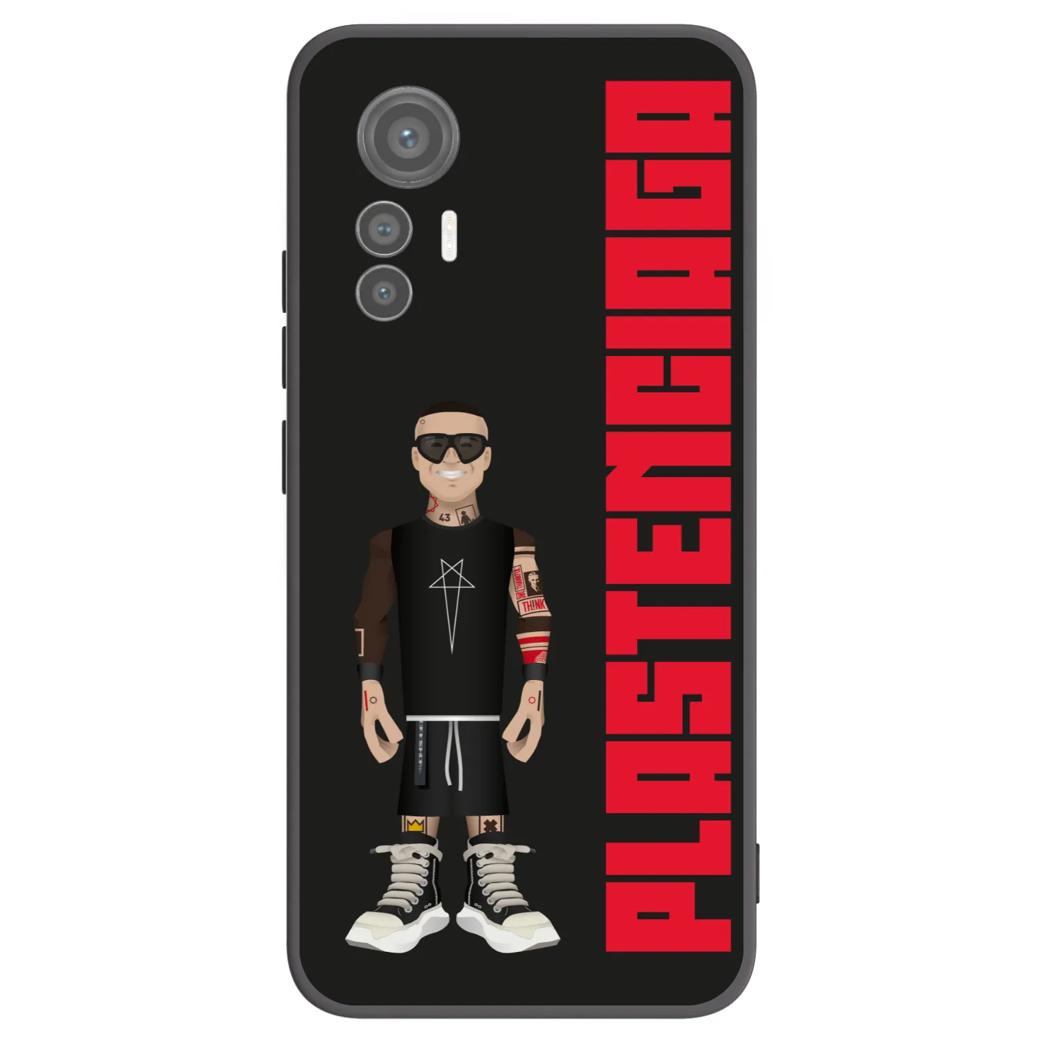 Picasee Μαύρη θήκη σιλικόνης για Xiaomi 12 Lite - Tomáš Rajchl