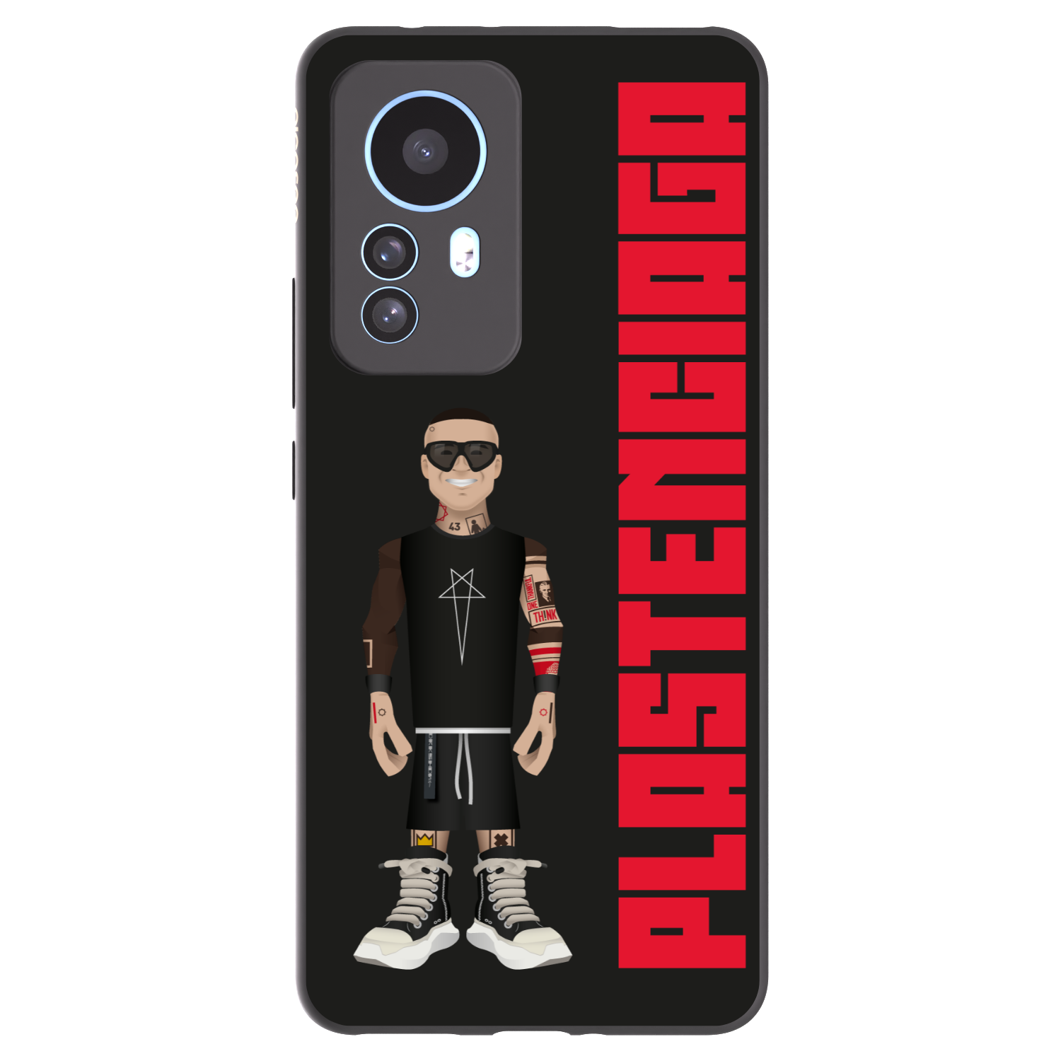 Picasee Μαύρη θήκη σιλικόνης για Xiaomi 12T Pro - Tomáš Rajchl