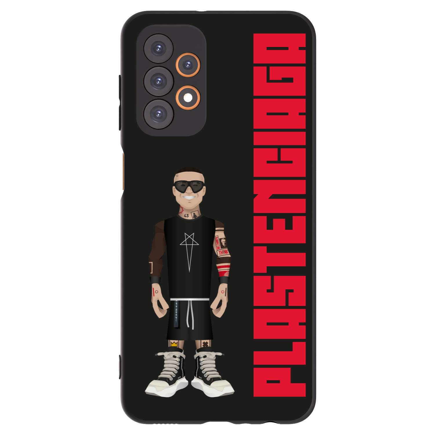 Picasee Μαύρη θήκη σιλικόνης για Samsung Galaxy A23 A235F 4G - Tomáš Rajchl