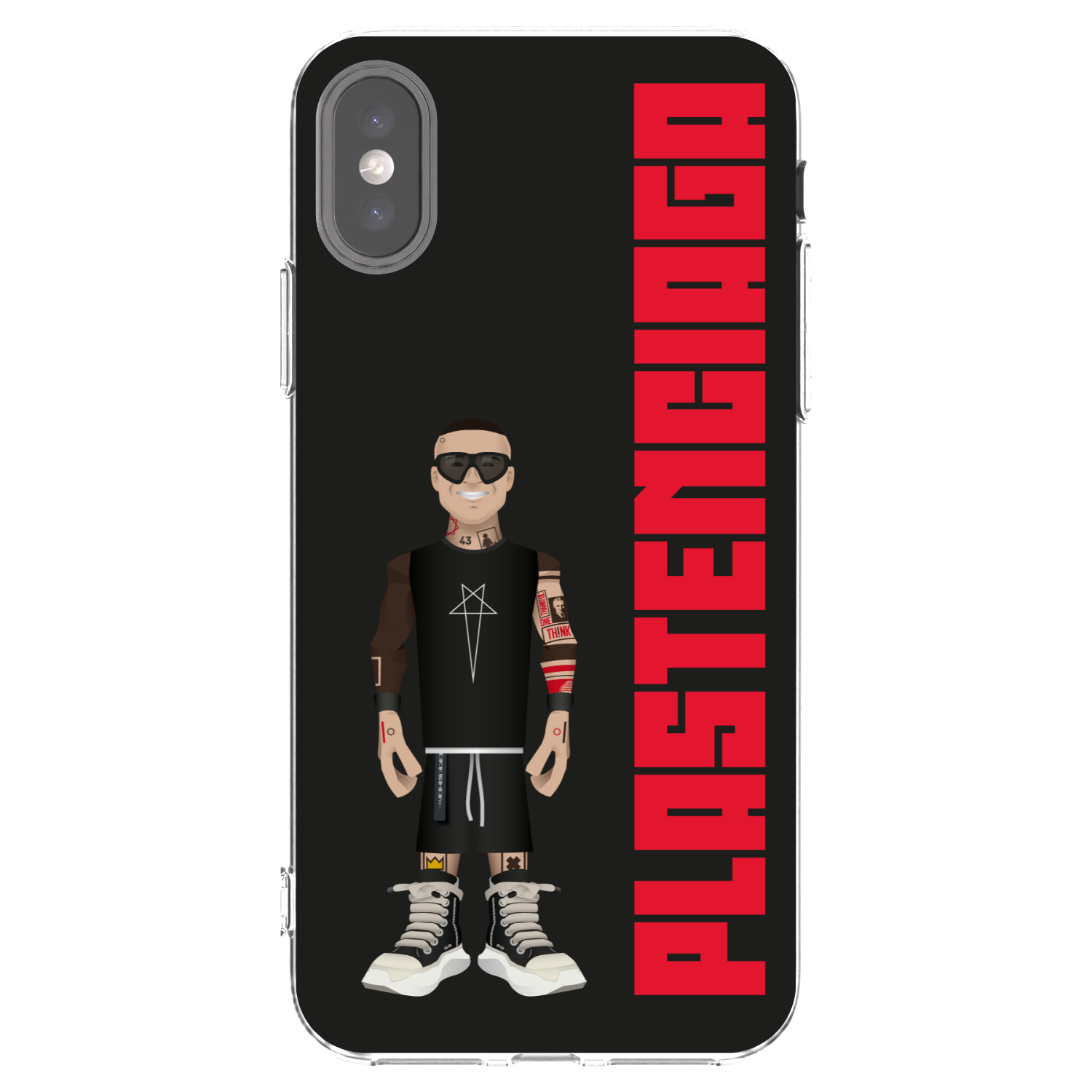 Picasee διαφανής θήκη σιλικόνης Apple iPhone X/XS - Tomáš Rajchl