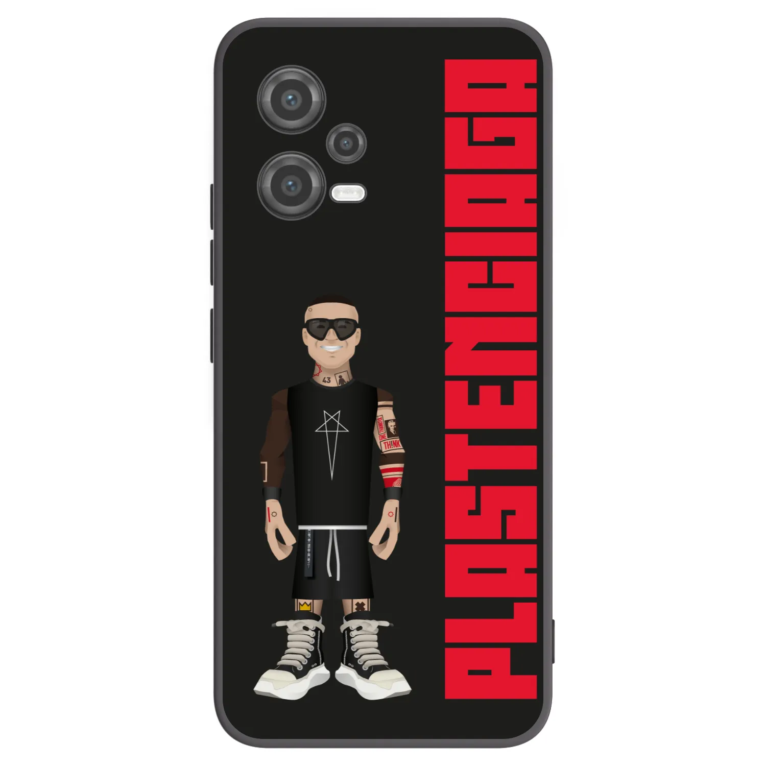 Picasee Μαύρη θήκη σιλικόνης για Xiaomi Poco X5 - Tomáš Rajchl