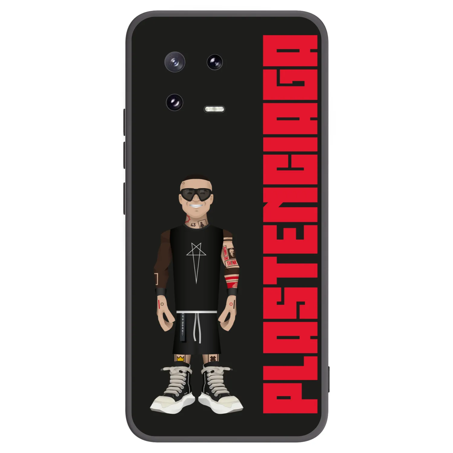 Picasee Μαύρη θήκη σιλικόνης για Xiaomi 13 Pro - Tomáš Rajchl