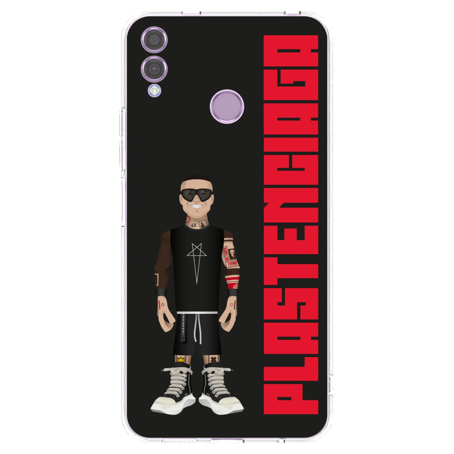 Picasee διαφανής θήκη σιλικόνης Honor 8X - Tomáš Rajchl