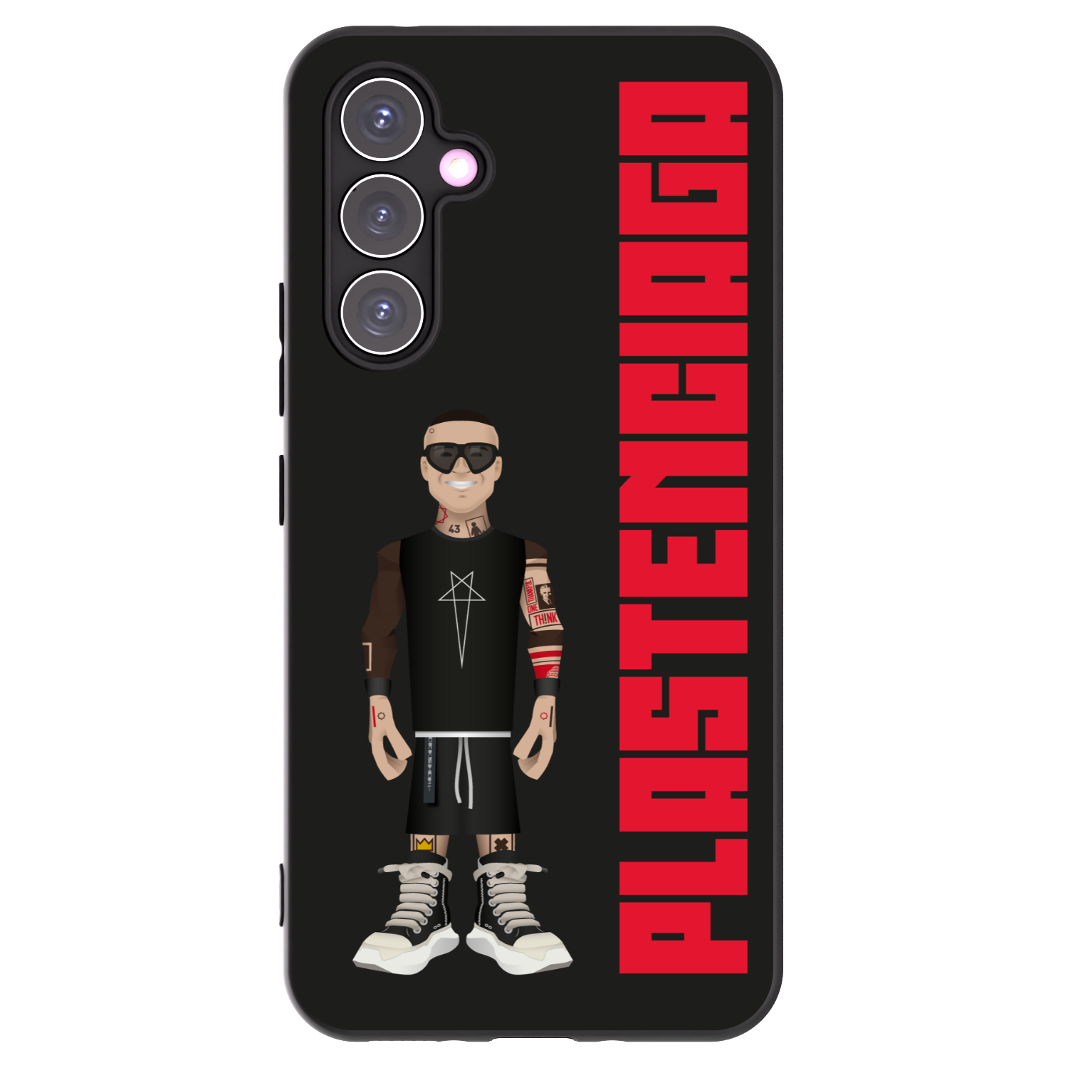 Picasee Μαύρη θήκη σιλικόνης για Samsung Galaxy A54 5G A546B - Tomáš Rajchl