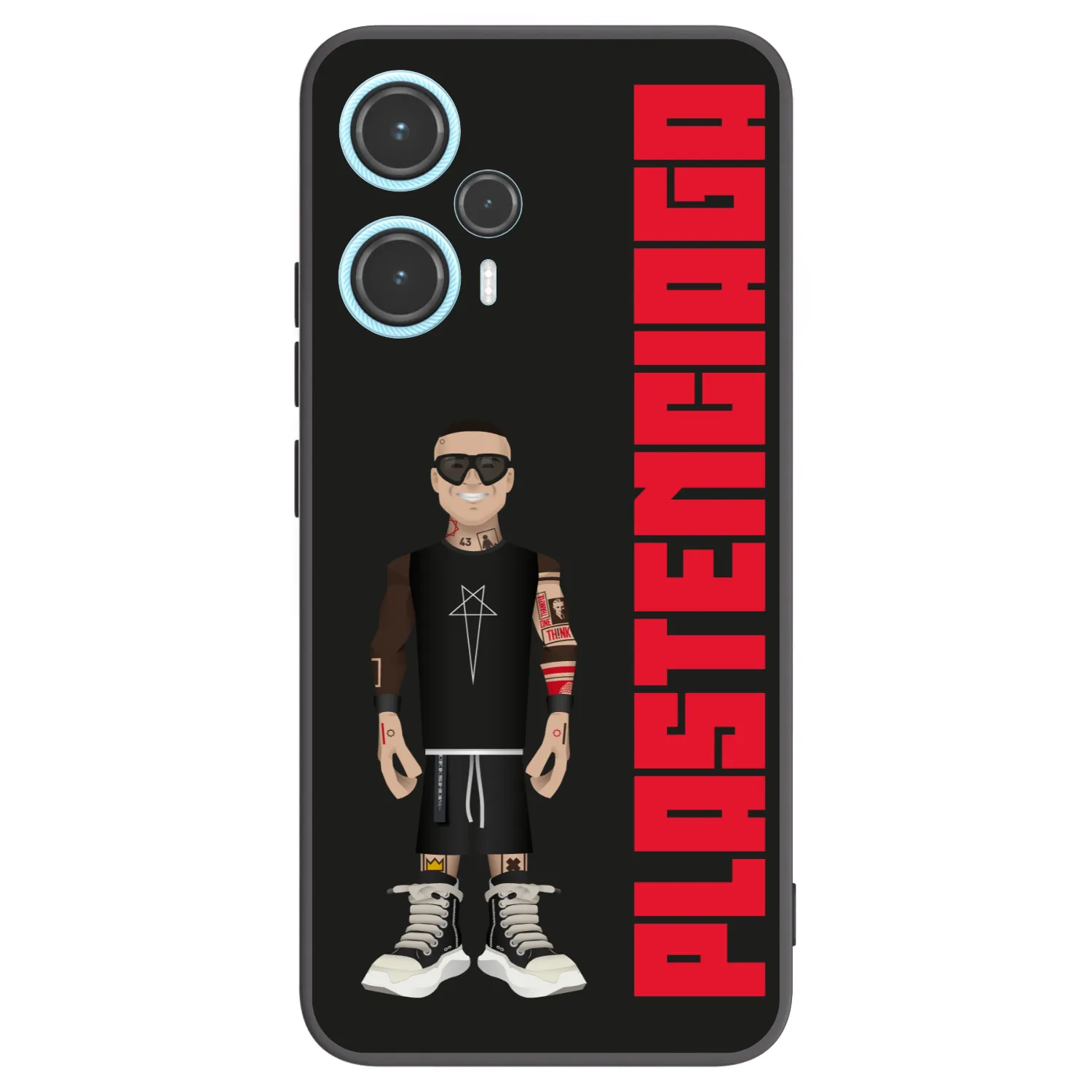 Picasee Μαύρη θήκη σιλικόνης για Xiaomi Poco F5 - Tomáš Rajchl