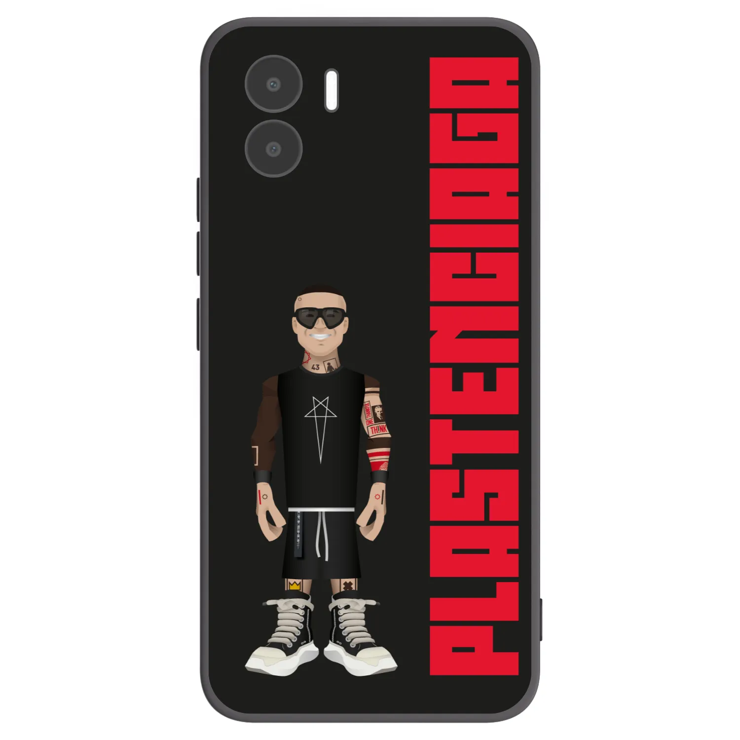 Picasee Μαύρη θήκη σιλικόνης για Xiaomi Redmi A2 - Tomáš Rajchl