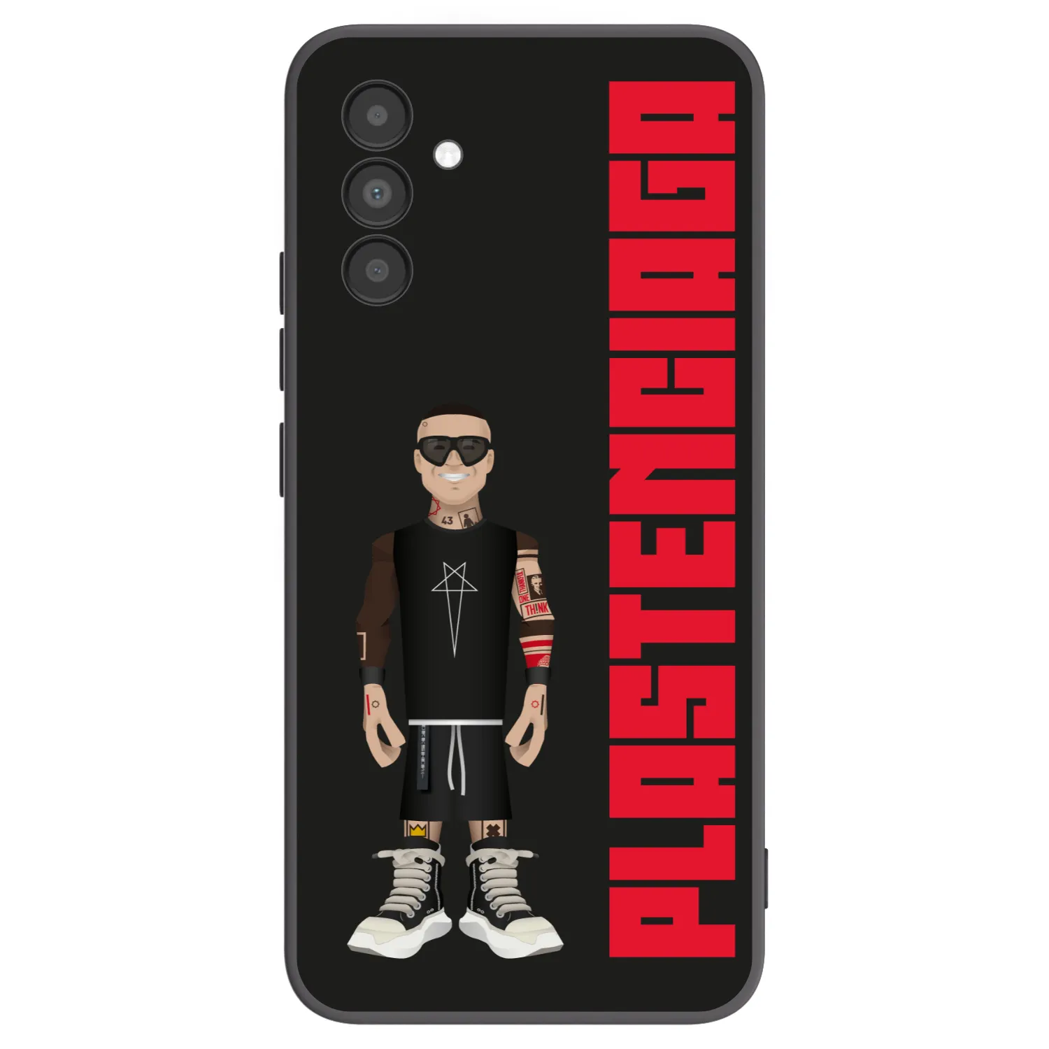 Picasee Μαύρη θήκη σιλικόνης για Samsung Galaxy A04s A047F - Tomáš Rajchl
