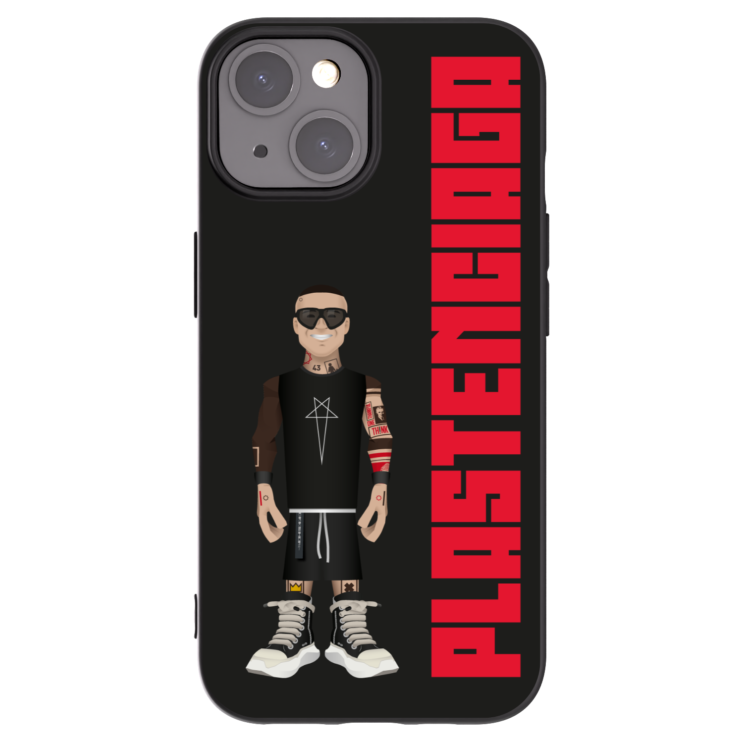 Picasee Μαύρη θήκη σιλικόνης για Apple iPhone 15 - Tomáš Rajchl