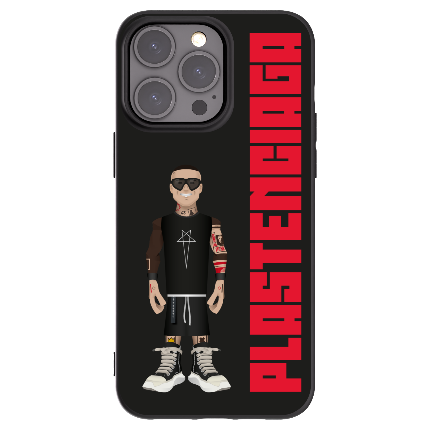 Picasee Μαύρη θήκη σιλικόνης για Apple iPhone 15 Pro Max - Tomáš Rajchl