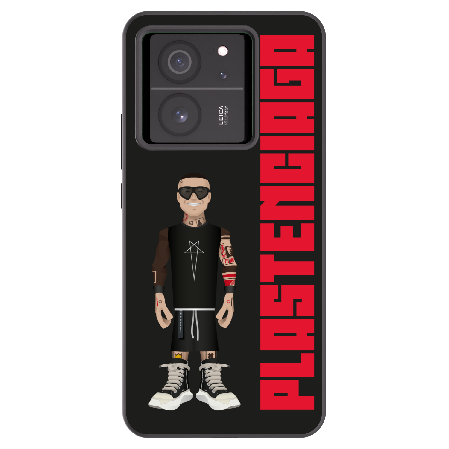 Picasee Μαύρη θήκη σιλικόνης για Xiaomi 13T Pro - Tomáš Rajchl