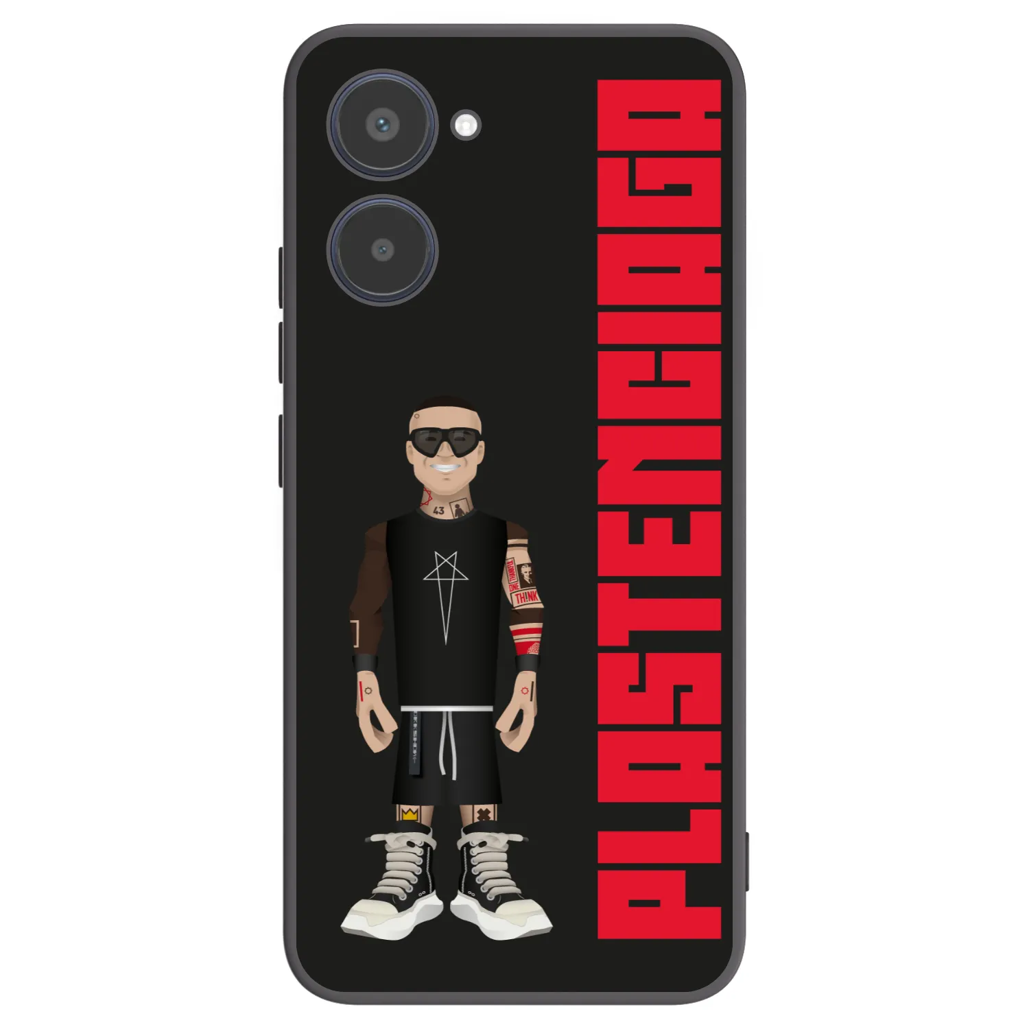 Picasee Μαύρη θήκη σιλικόνης για Realme 10 4G - Tomáš Rajchl