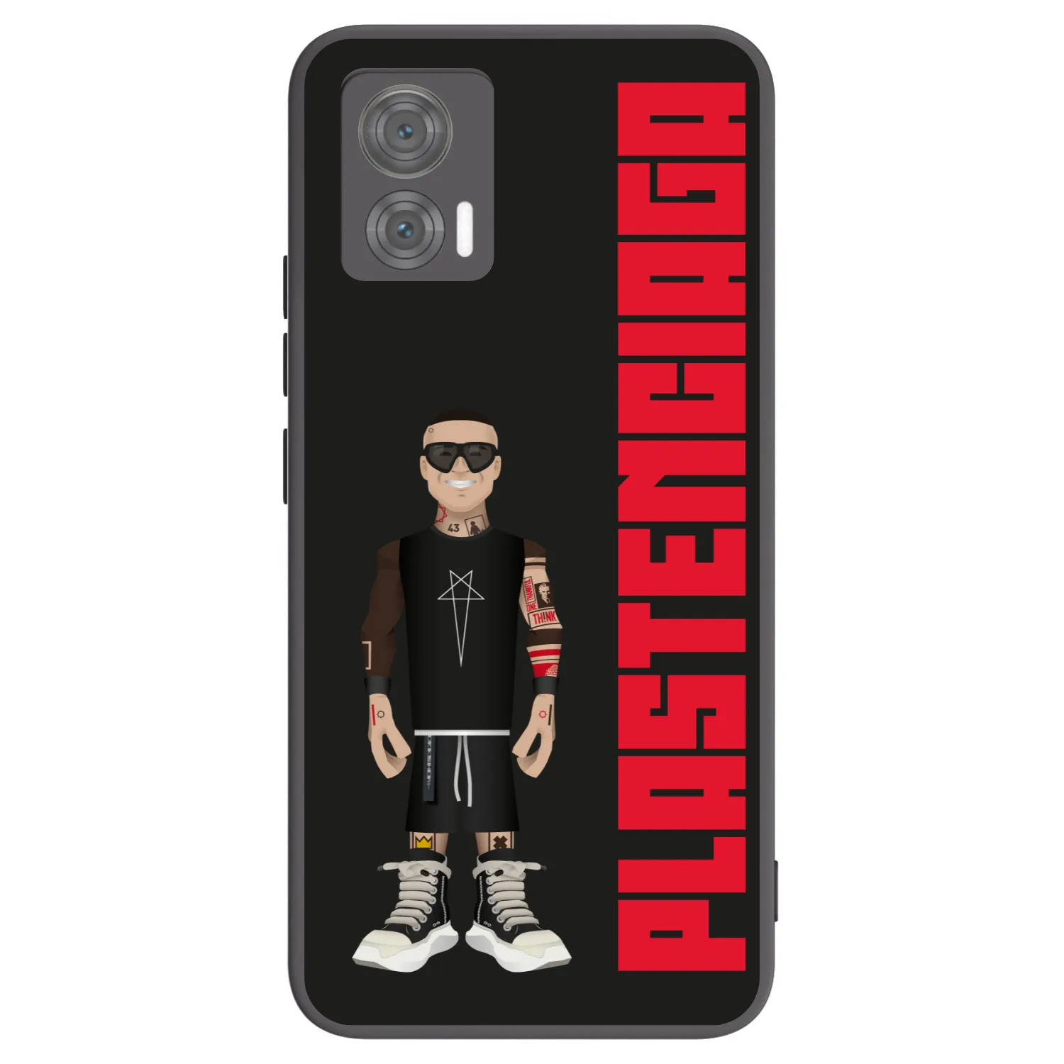 Picasee Μαύρη θήκη σιλικόνης για Motorola Edge 30 Neo - Tomáš Rajchl