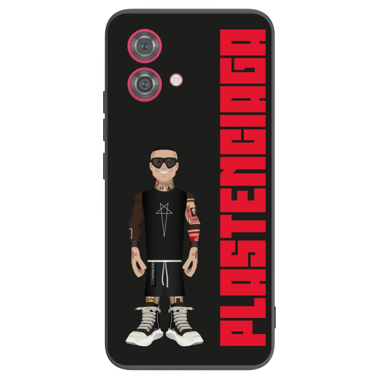 Picasee Μαύρη θήκη σιλικόνης για Motorola Moto G84 5G - Tomáš Rajchl