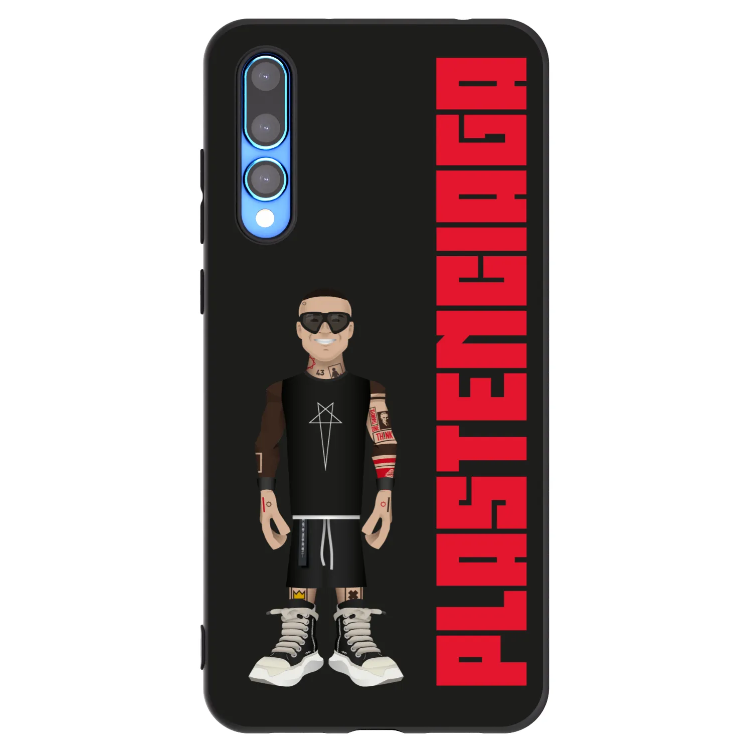 Picasee Μαύρη θήκη σιλικόνης για Huawei P20 Pro - Tomáš Rajchl