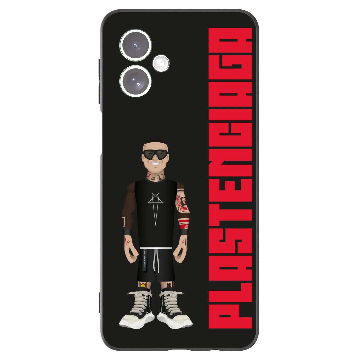 Picasee Μαύρη θήκη σιλικόνης για Motorola Moto G54 5G - Tomáš Rajchl