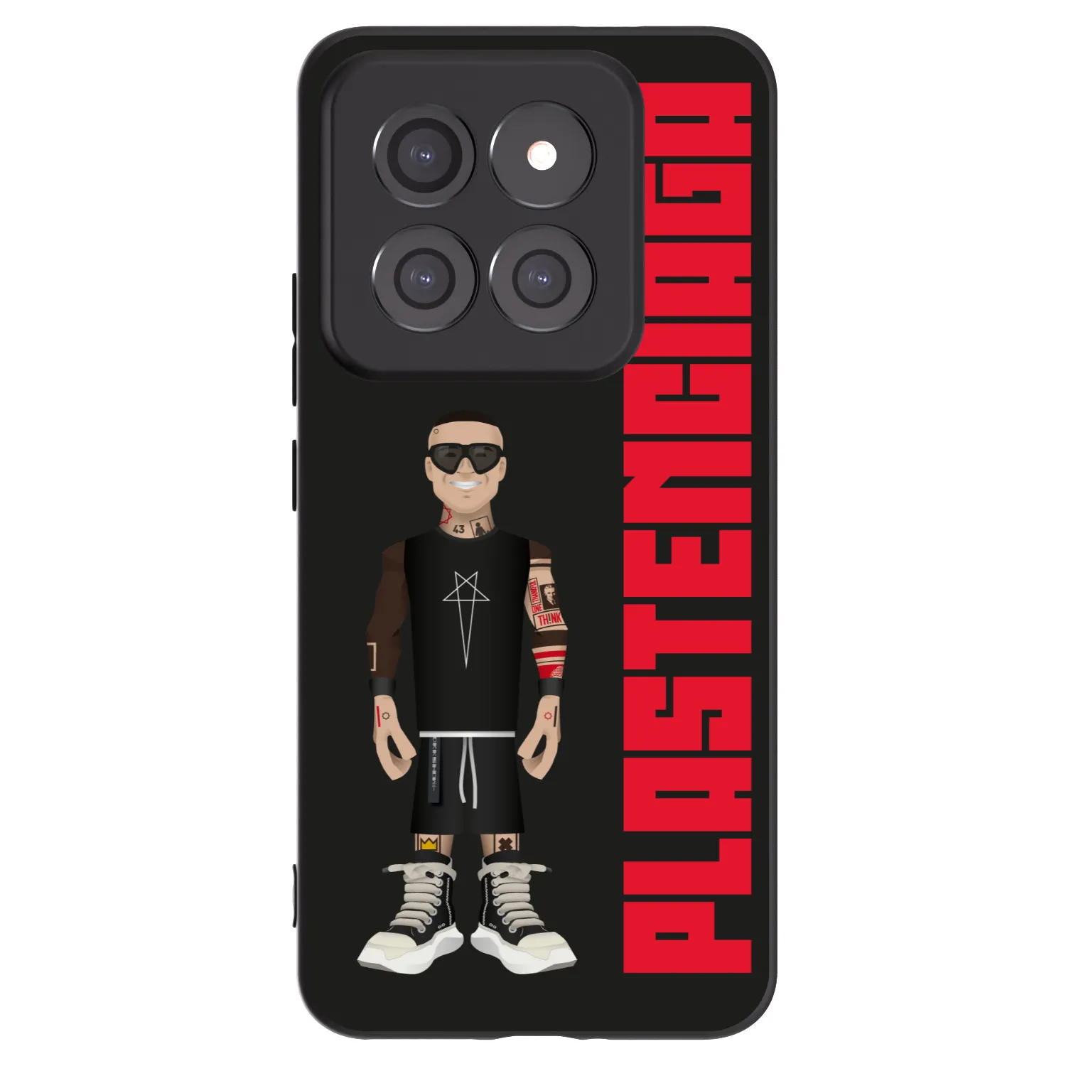 Picasee Μαύρη θήκη σιλικόνης για Xiaomi 14 Pro - Tomáš Rajchl