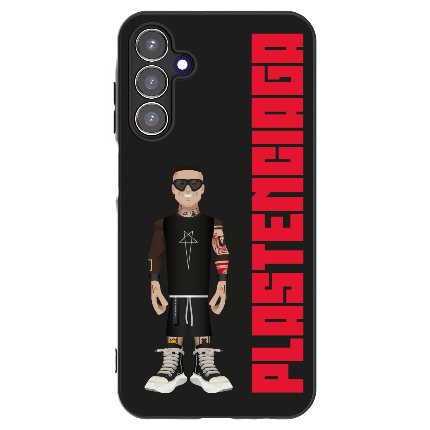 Picasee Μαύρη θήκη σιλικόνης για Samsung Galaxy A15 A156B 5G - Tomáš Rajchl