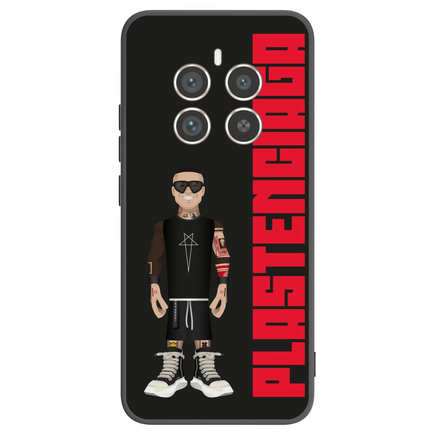 Picasee Μαύρη θήκη σιλικόνης για Realme 12 Pro 5G - Tomáš Rajchl