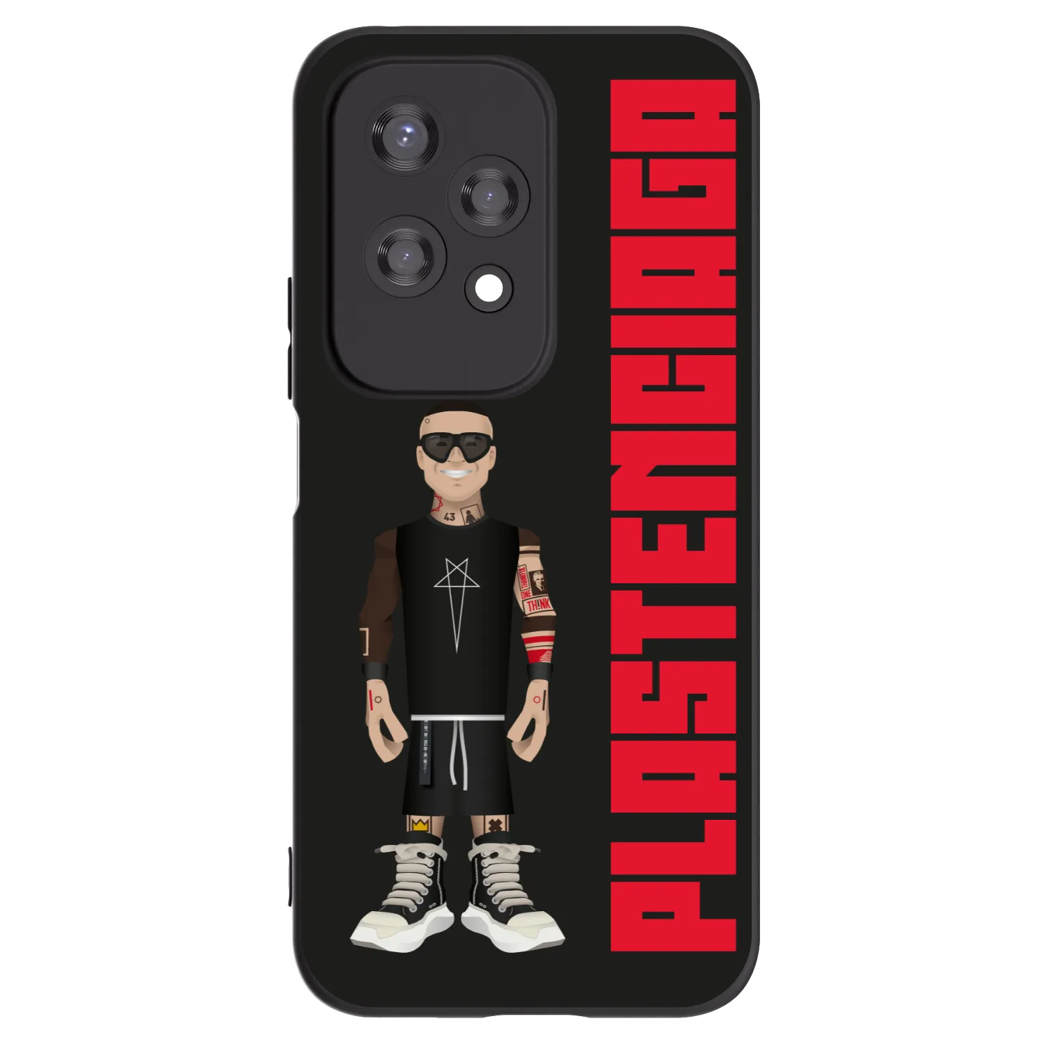 Picasee Μαύρη θήκη σιλικόνης για Honor 200 Lite - Tomáš Rajchl