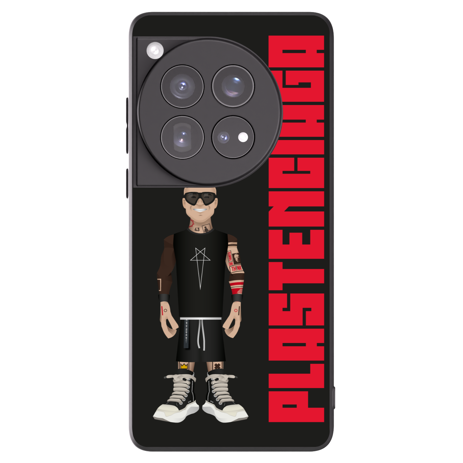 Picasee Μαύρη θήκη σιλικόνης για OnePlus 12 5G - Tomáš Rajchl