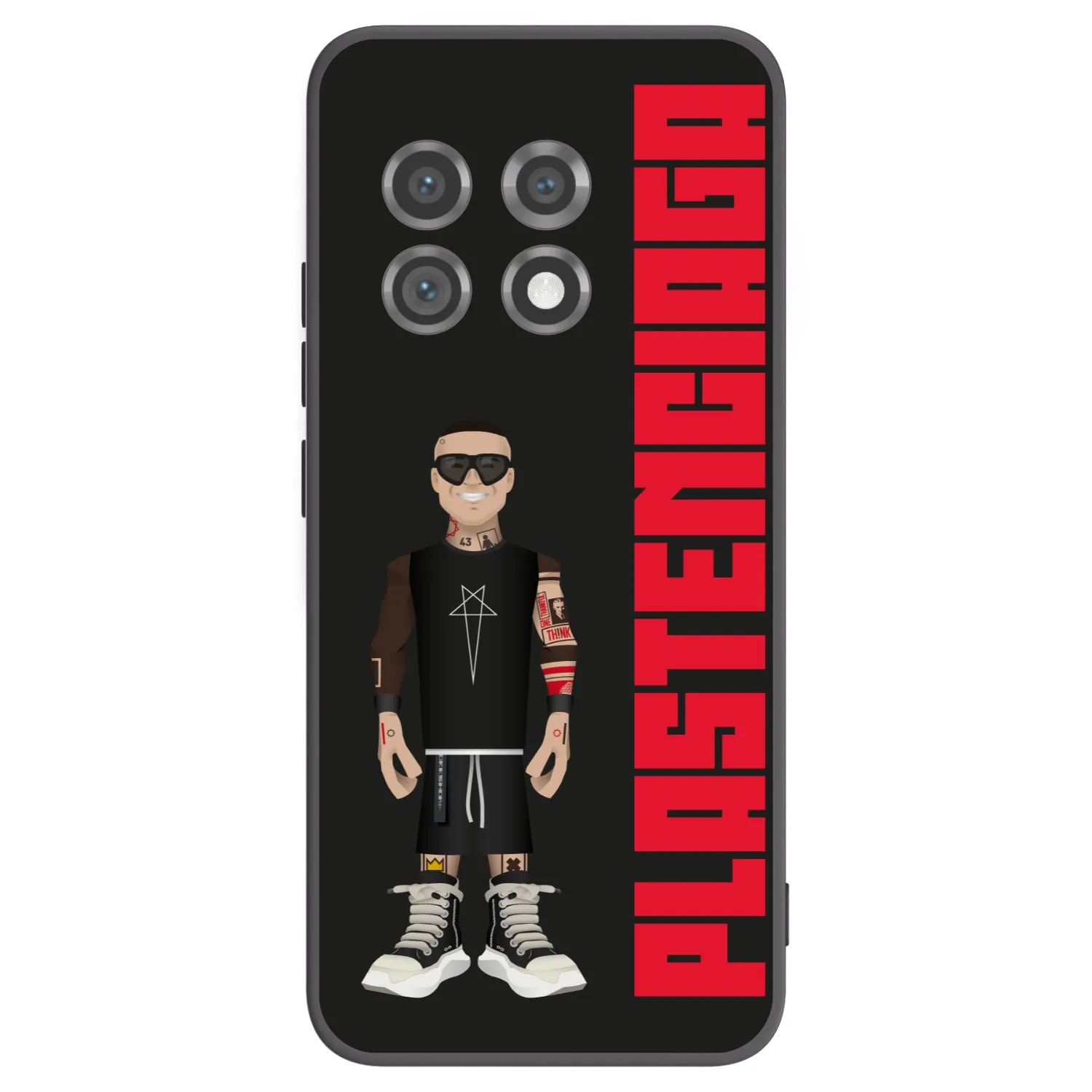 Picasee Μαύρη θήκη σιλικόνης για OnePlus 11 5G - Tomáš Rajchl